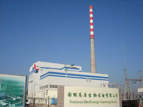 国能公司生物发电厂发"绿色电力-中国新能源网